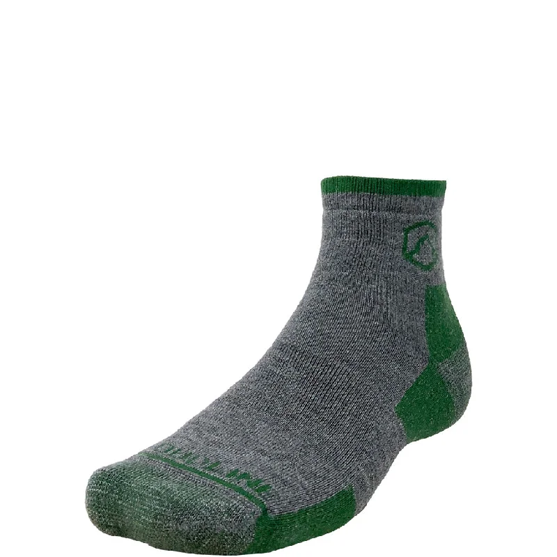 Lightweight cotton socks for breathability-1/4 Top Running Sock - Medium Cushion