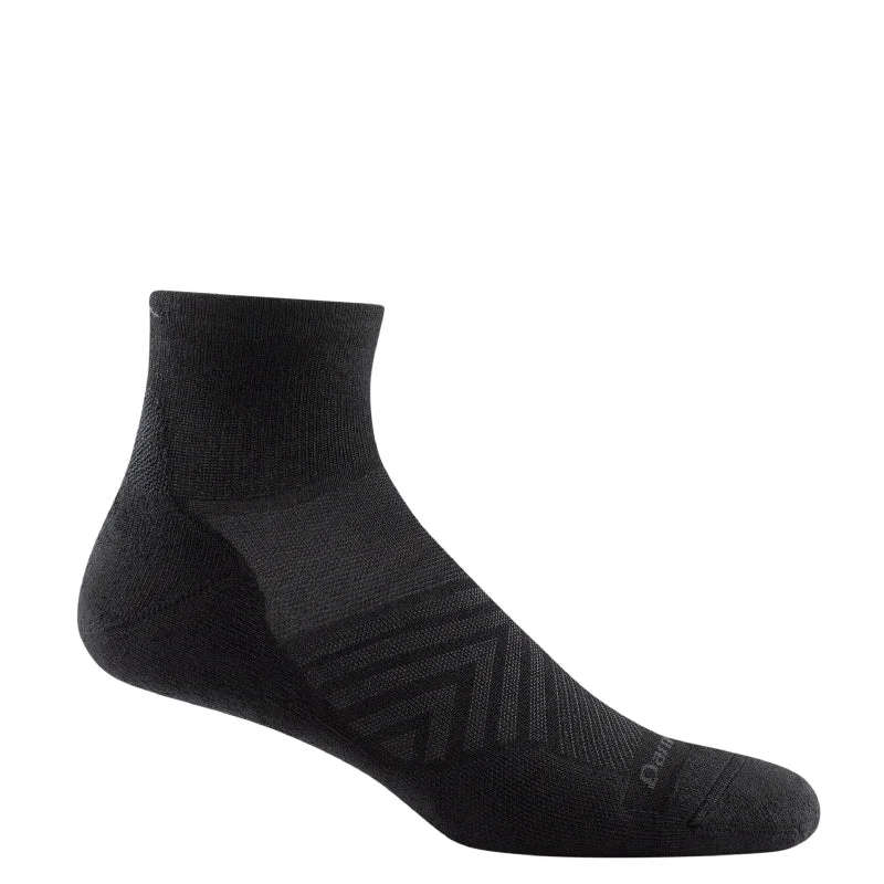 Anti-slip crew socks for exercise-男款 1040．Run 1/4 Ultra-Lightweight Cushion