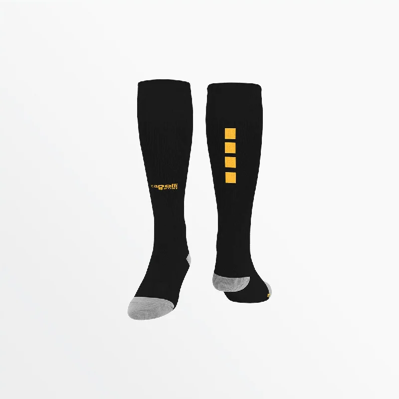 Grip crew socks for yoga-4-CUBE MATCH SOCKS