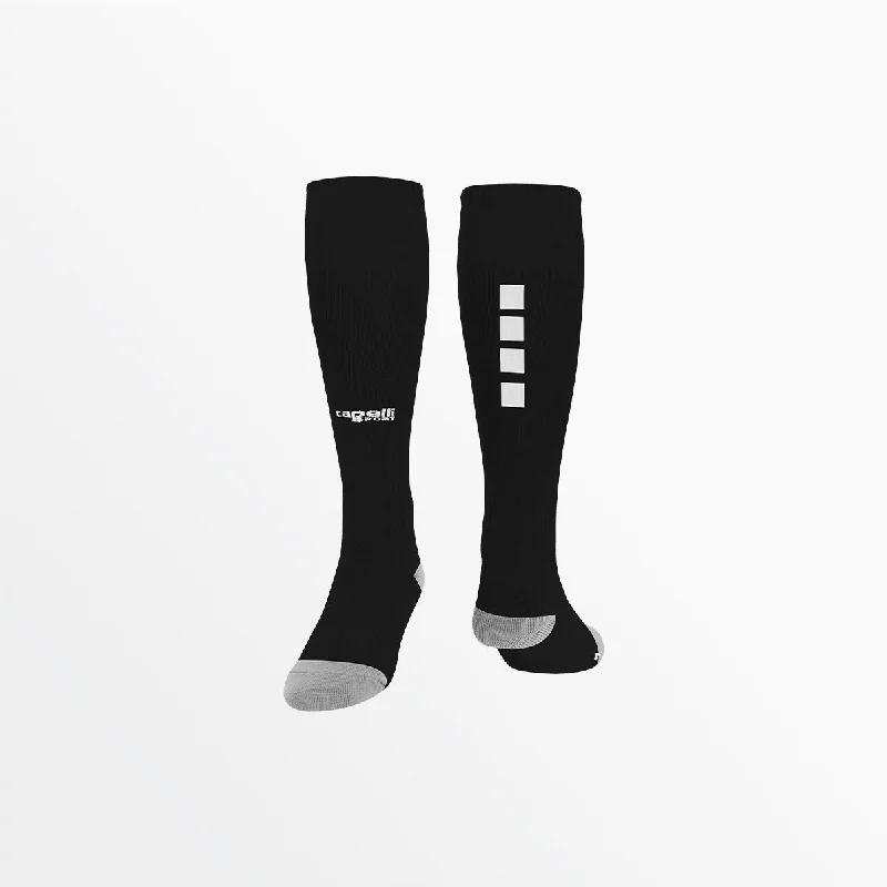 Minimalist white crew socks for sleek-4-CUBE MATCH SOCKS