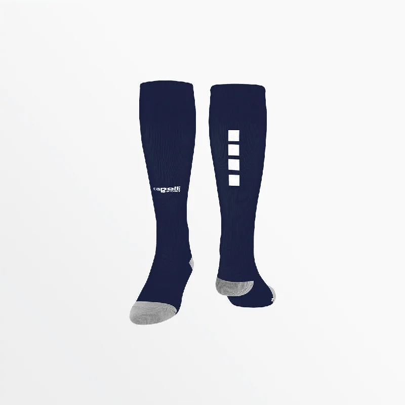 Long running ankle socks for marathon-4-CUBE MATCH SOCKS