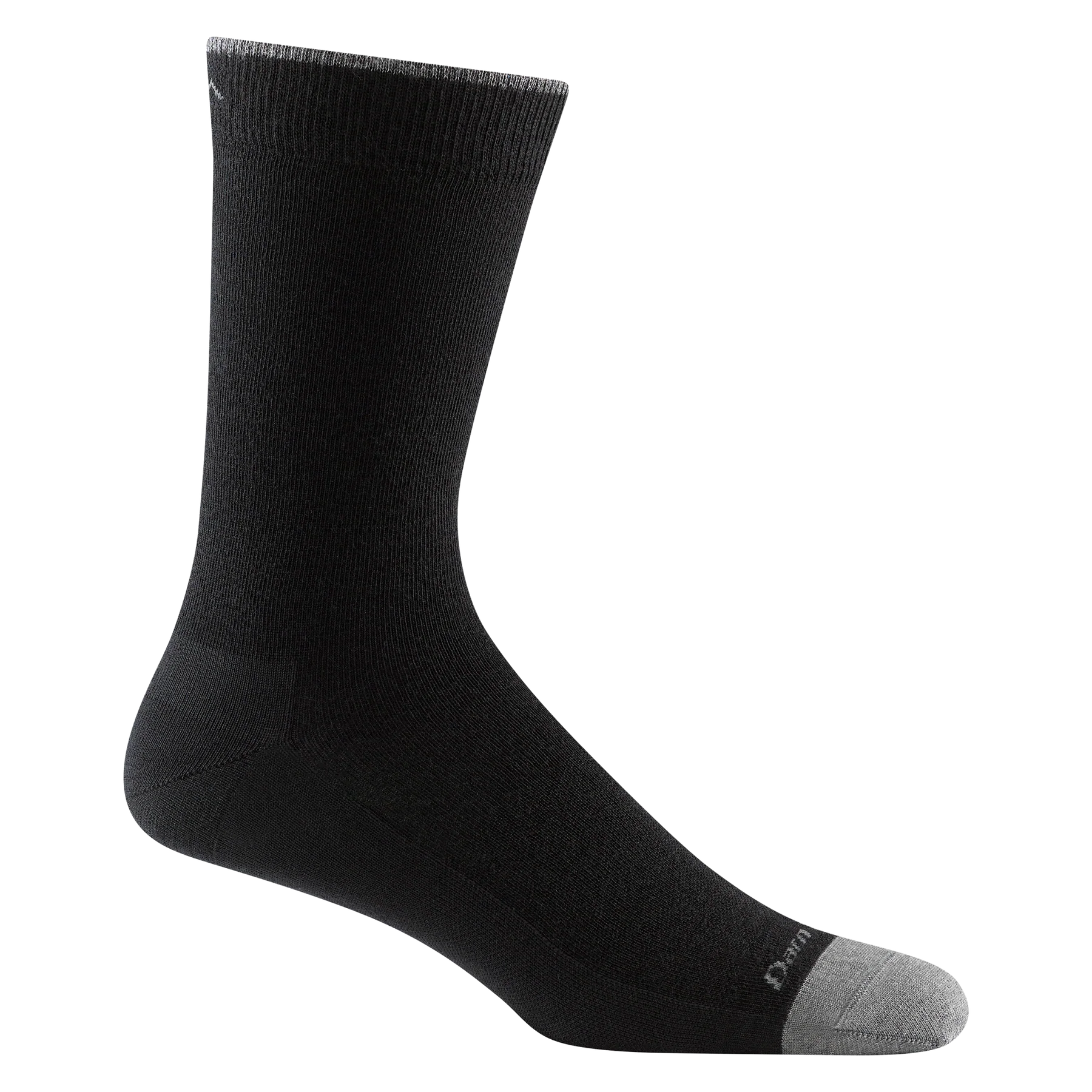 Minimalist white crew socks for gym-男款 6032．Solid Crew Lightweight