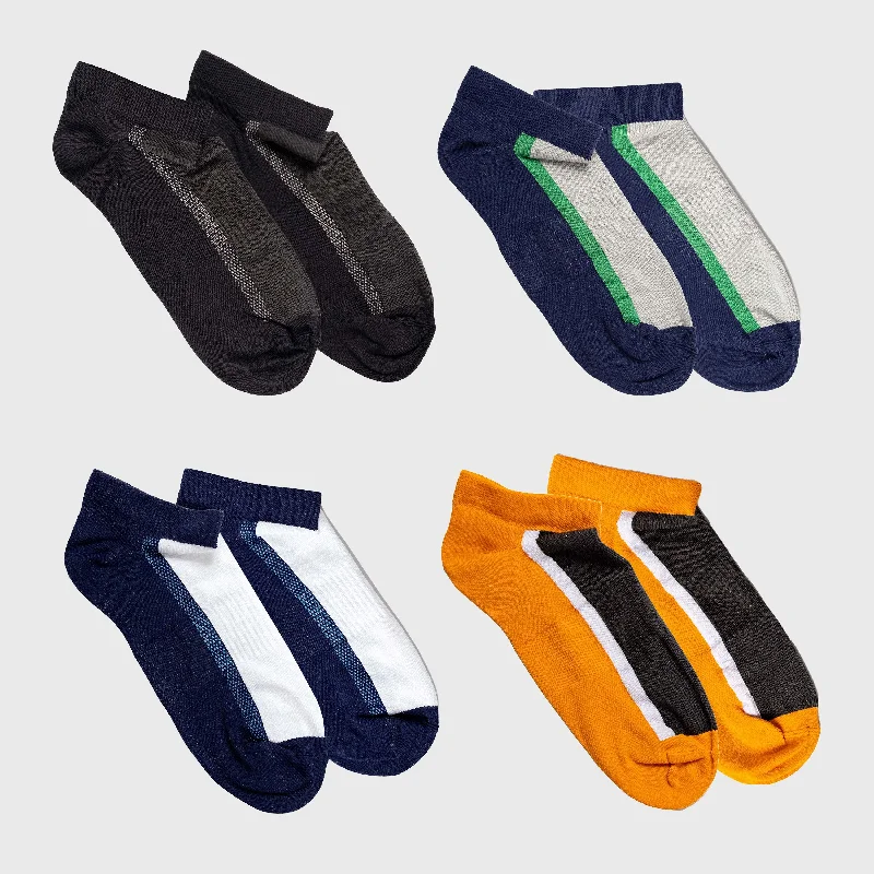 Ankle Sock Mix - 4 Pack