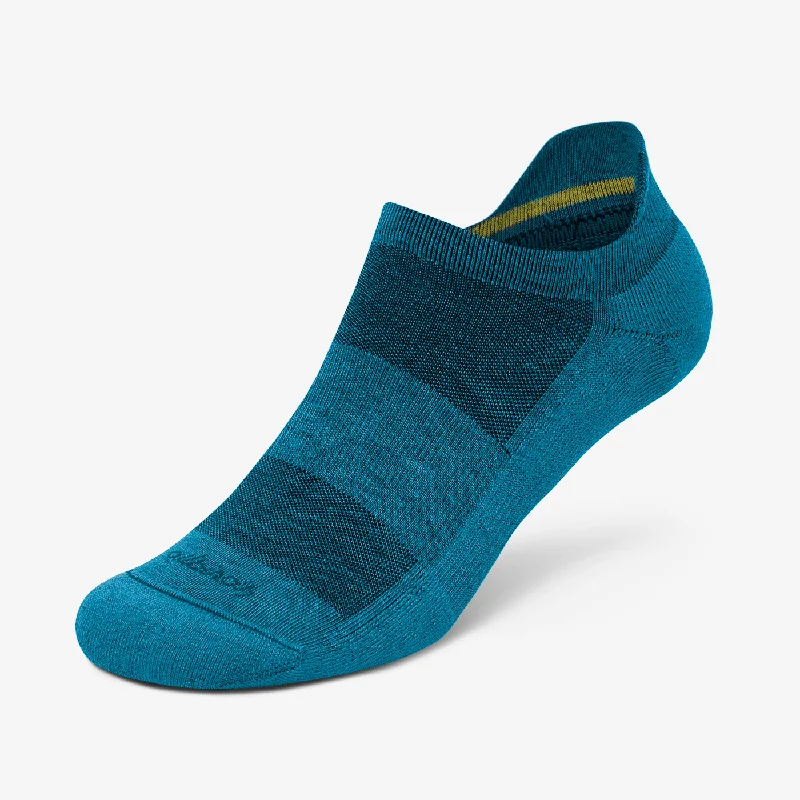 Rustic wool ankle socks for texture-Anytime Ankle Sock - Basin Blue