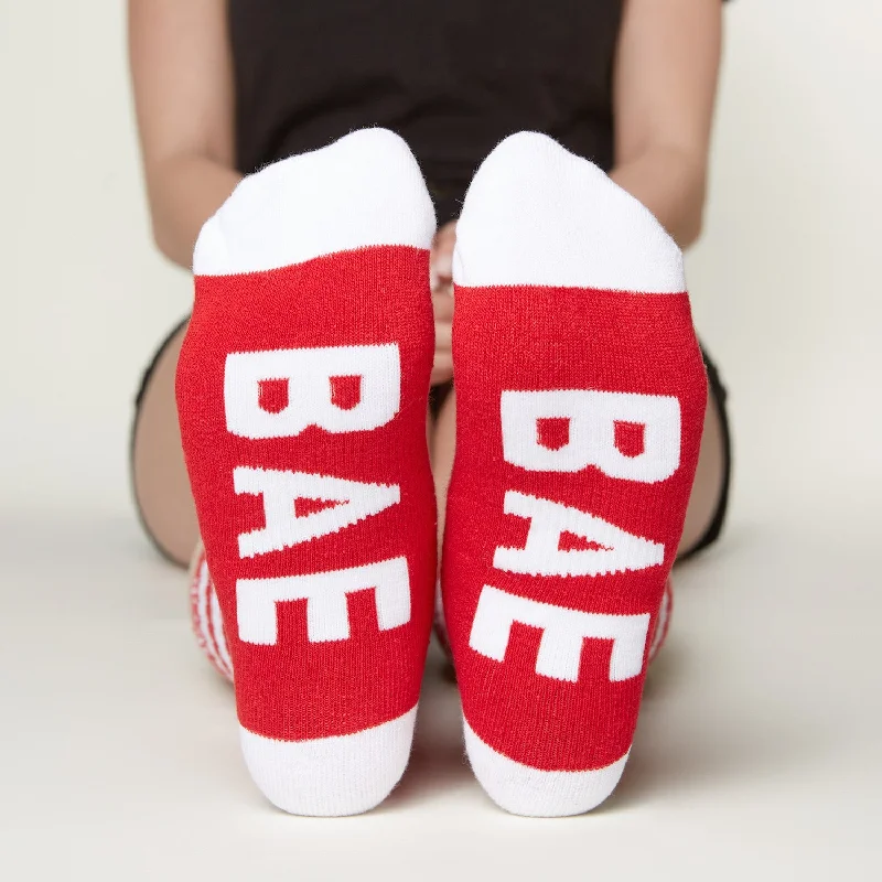 Small patterned crew socks for toddlers-BAE Socks