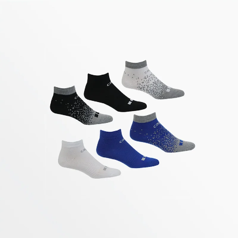 Minimalist gray ankle socks for subtle-BASICS CS-COOL LIGHTWEIGHT LOW CUT SOCKS