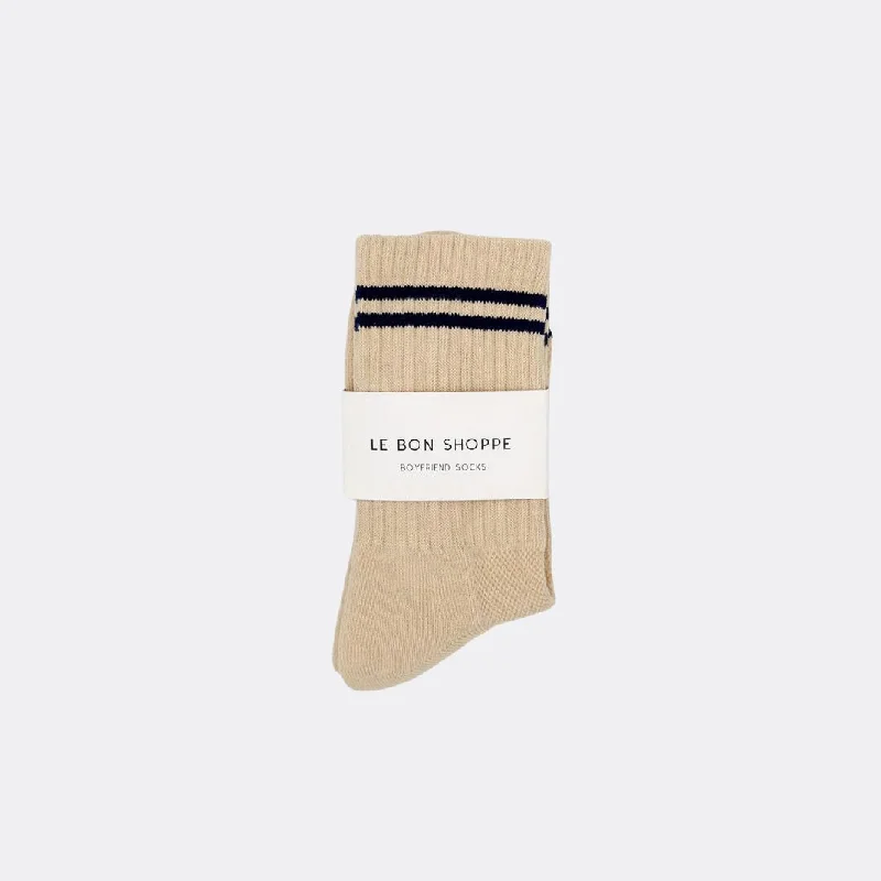 Lightweight socks for summer-Boyfriend Socks (Cashew)