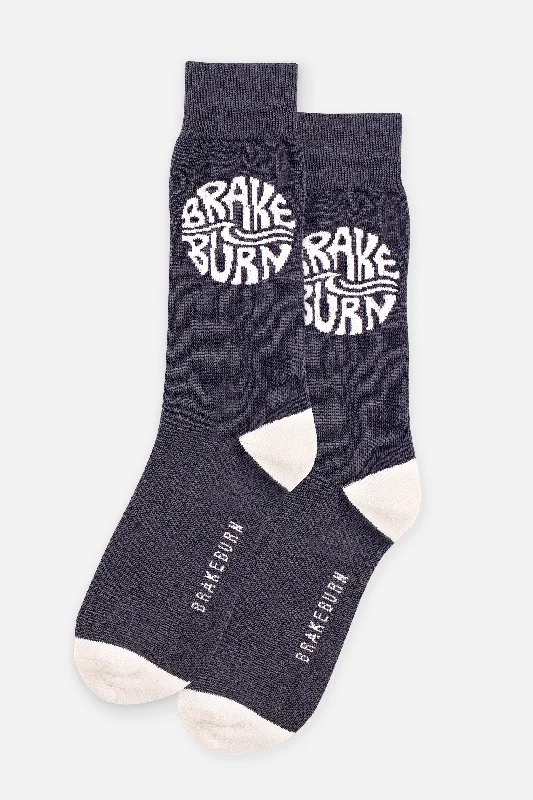 Thick hiking crew socks for durability-Brakeburn Socks