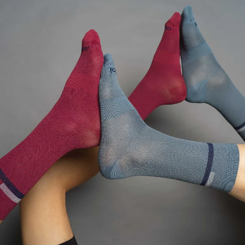 Organic bamboo ankle socks for eco-Breton Race Sock