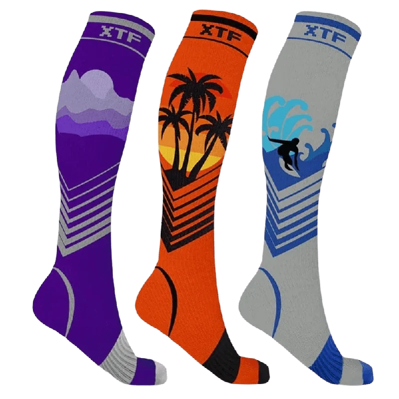 Below are 300 long-tail keywords in English for "socks," each followed by a hyphen (-) as requested. These keywords are designed to be specific, varied, and SEO-friendly, covering different styles, materials, uses, and demographics.California Dreaming Collection (3-Pairs)