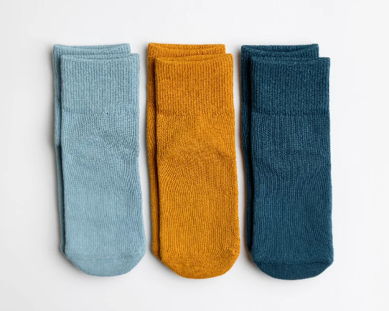 Non-slip ankle socks for home-Camden Collection