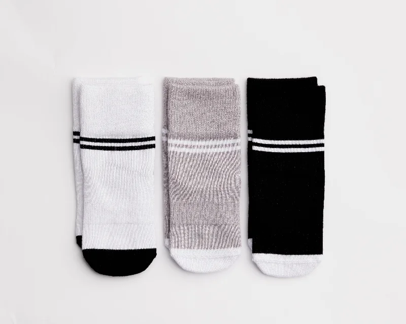 Lightweight cotton ankle socks for sneakers-City Collection