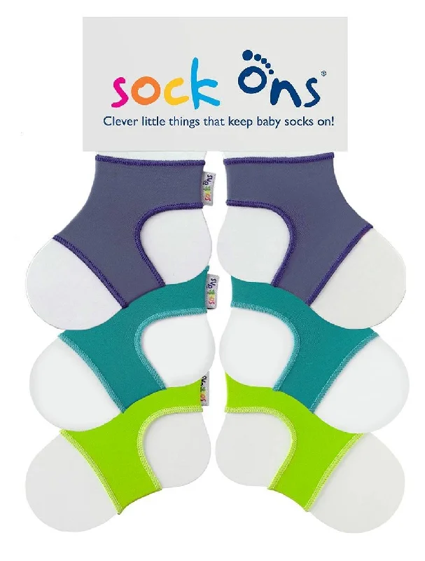 Fuzzy crew socks for cozy nights-3pk Full Sock Ons Collection 24