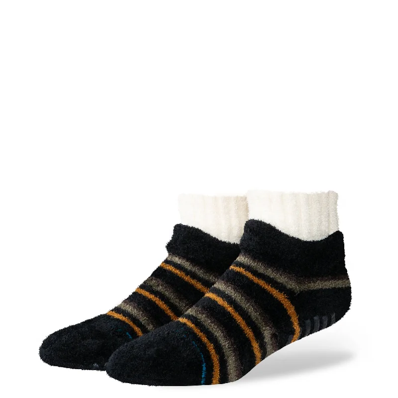 Fuzzy socks for cozy nights-COSY SLIPPER QUARTER SOCK