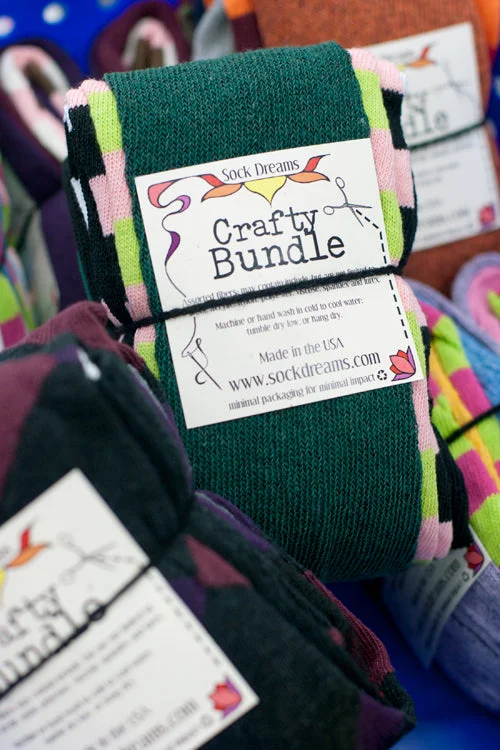 Long compression ankle socks for circulation-Crafty Bundle