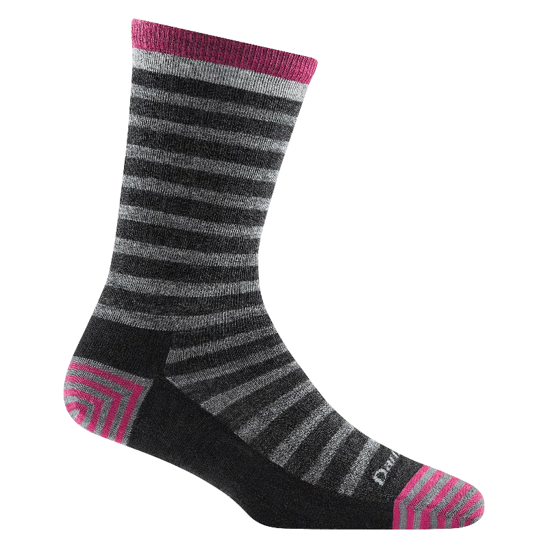 Contemporary ankle crew socks for men-Darn Tough Womens Morgan Crew Lightweight Lifestyle Socks