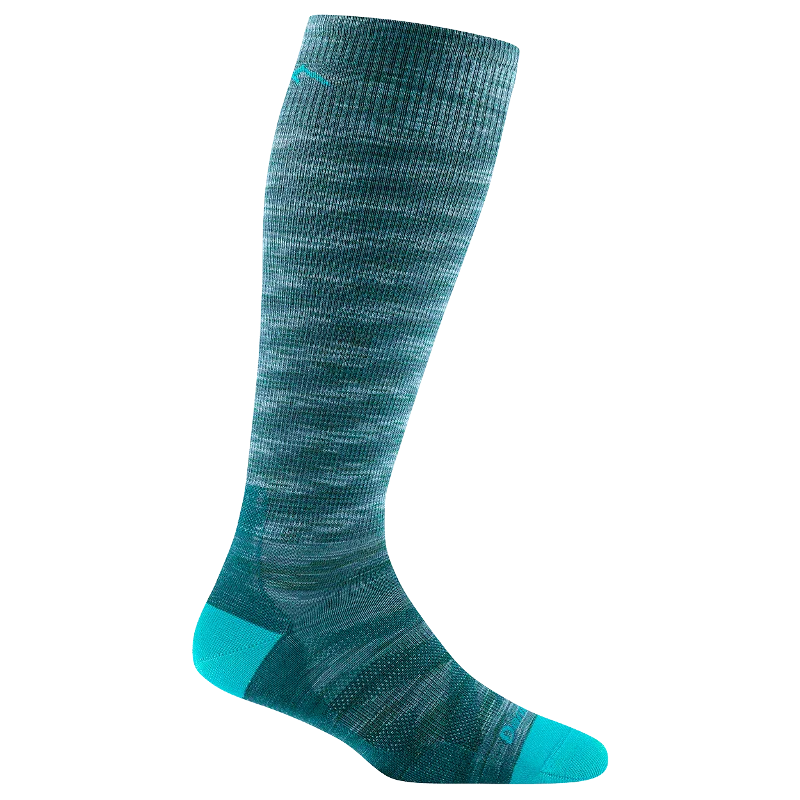 Grip crew socks for safety-Darn Tough Womens RFL Over-The-Calf Ultra-Lightweight Ski & Snowboard Socks