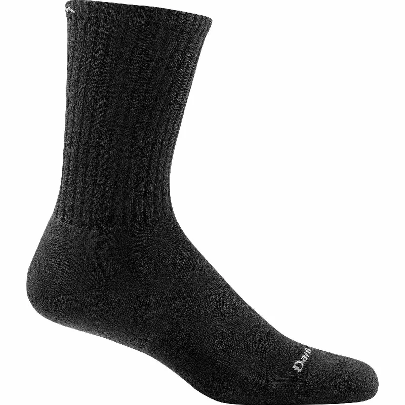 Breathable wool crew socks for sports-Darn Tough Mens The Standard Crew No Cushion Lightweight Lifestyle Socks