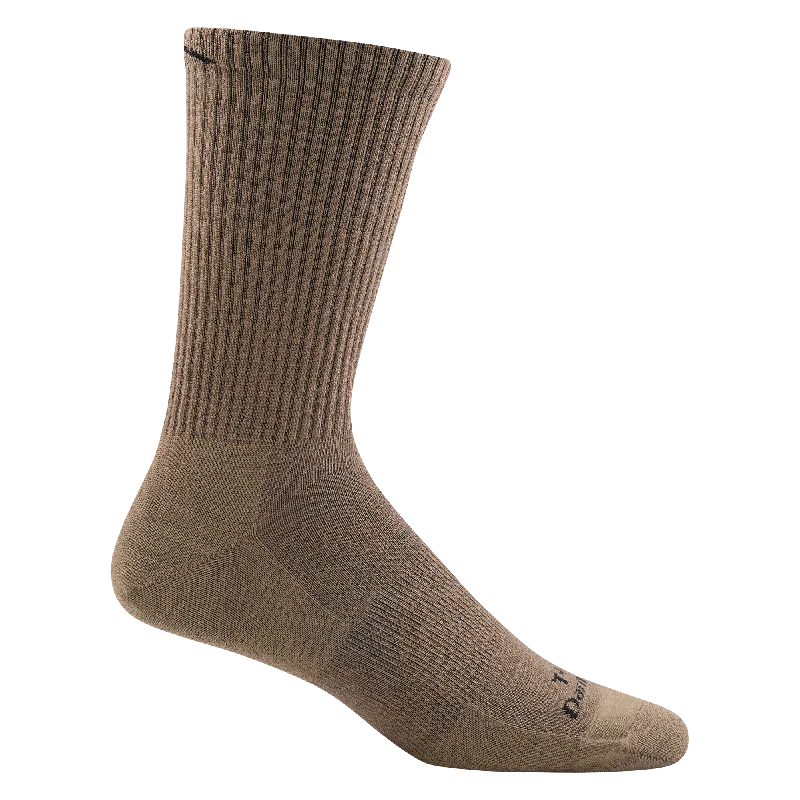 Rustic knitted socks for handmade look-Darn Tough Micro Crew Lightweight Tactical Socks with No Cushion