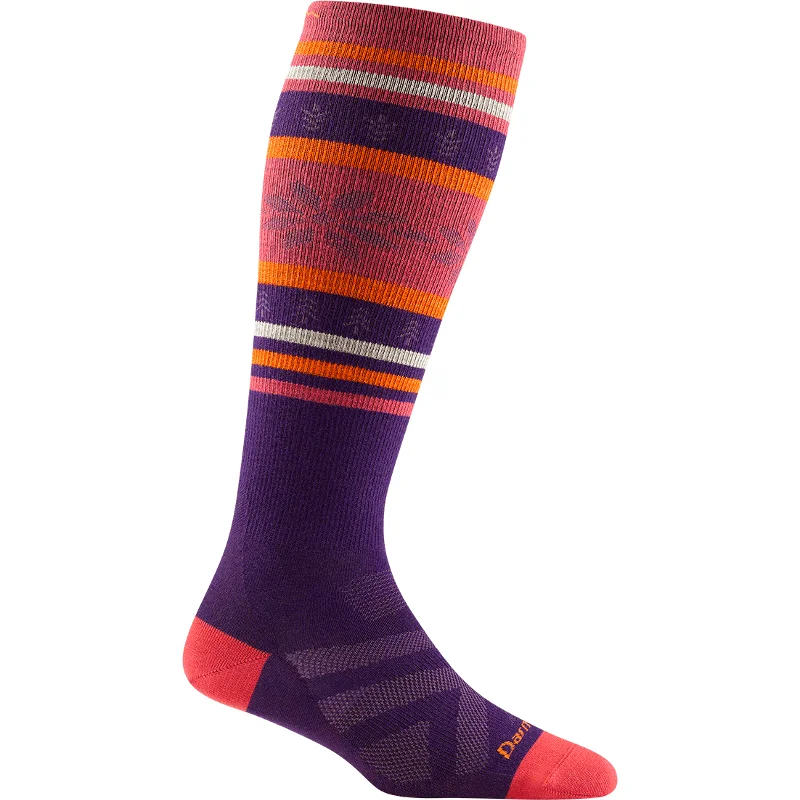 Plush crew socks for bedtime-Darn Tough Womens Alpine Over-the-Calf Lightweight Ski & Snowboard Socks - Clearance