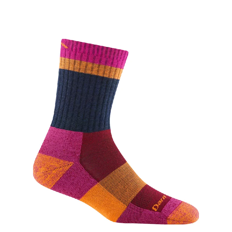 Thin dress crew socks for formal wear-Darn Tough Women's Heady Betty Micro Crew Lightweight Hiking Sock in Clover