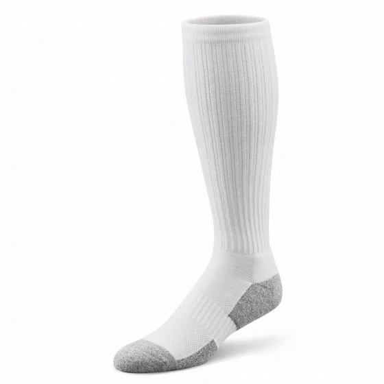 Thick cotton crew socks for cold feet-Dr. Comfort Diabetic Over-the-Calf Socks