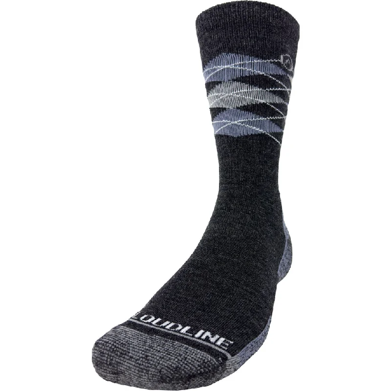 Modern black ankle socks for chic-Active Dress Sock