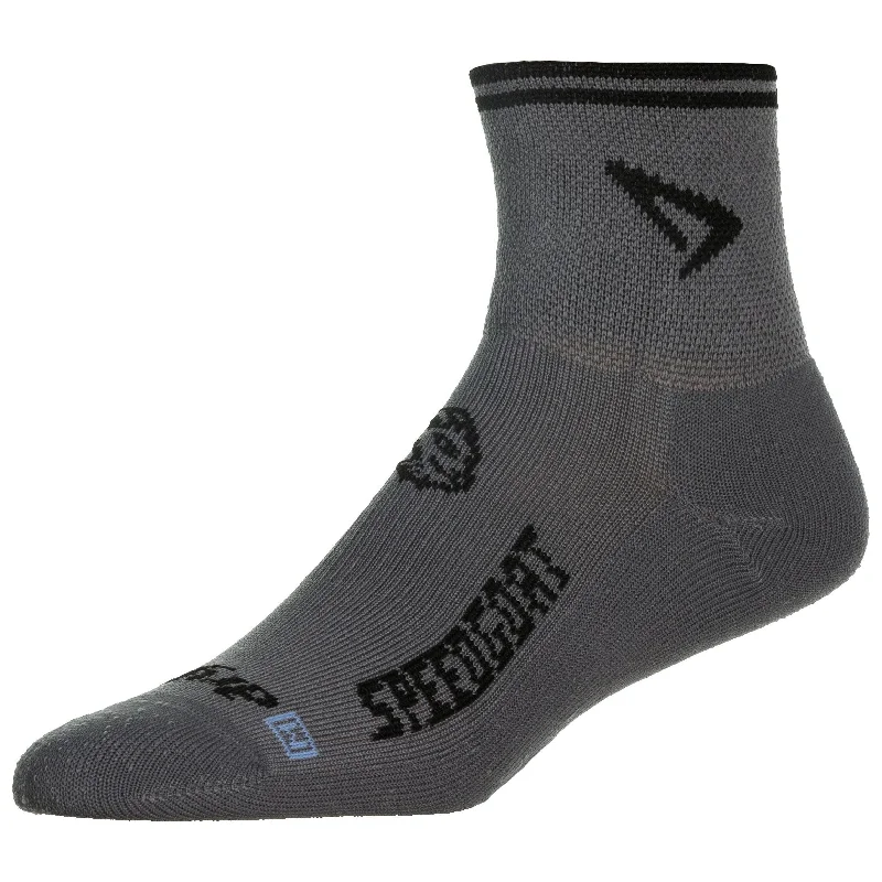 Thin bamboo socks for summer-Drymax Lite Trail Running 1/4 Crew Socks