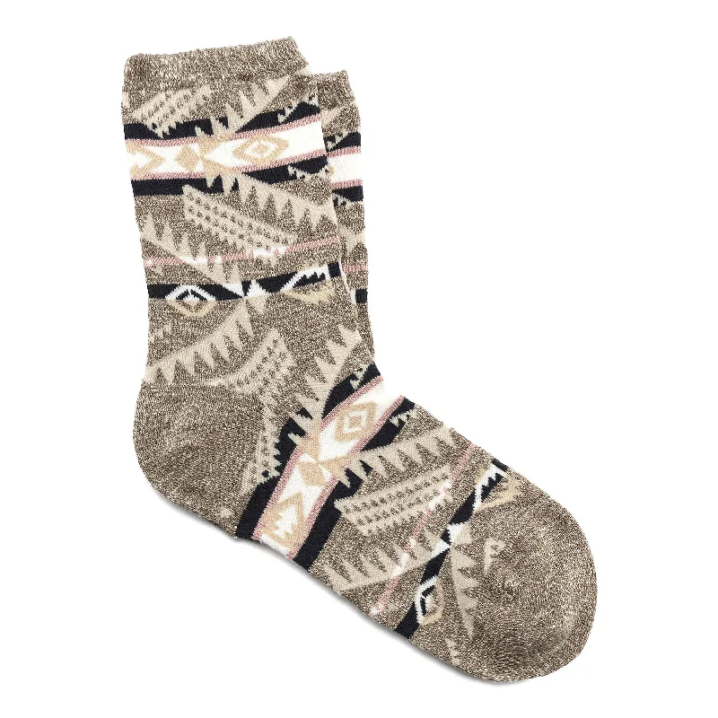 Contemporary ankle crew socks for men-Linen Socks