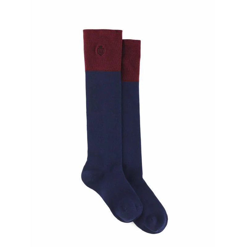 Small novelty socks for fun style-Fairfax & Favor Ladies Boot Socks (UK 4 - 8) - Burgundy