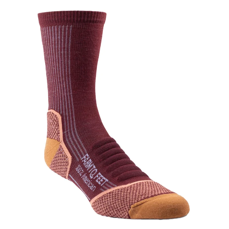 Long tube ankle socks for sports-Farm to Feet Damascus Light Cushion 3/4 Crew Hiking Socks