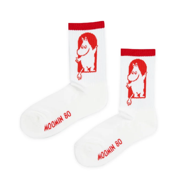 Organic bamboo socks for breathability-Finnish Red Cross Women´s Socks - White