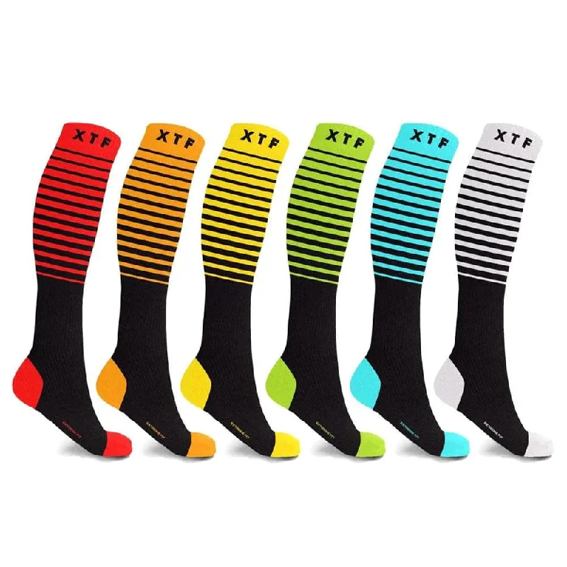 Luxury cashmere ankle socks for class-Flight Socks (6-Pairs)