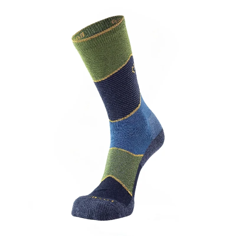 Rustic plaid ankle socks for warmth-Fox River Ramble Lightweight Crew Socks