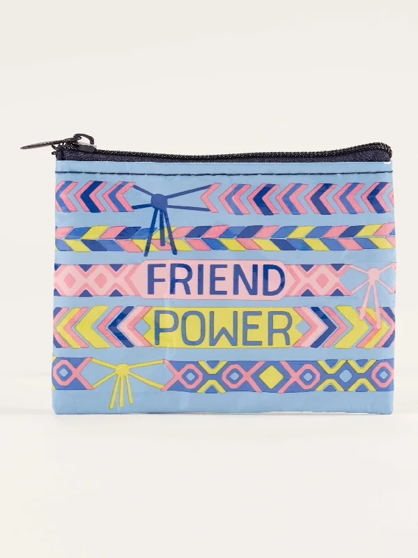 Funny crew socks for humor-Friend Power Coin Purse