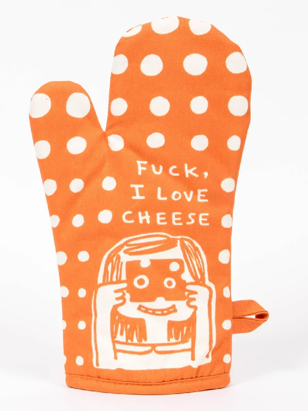 Thin dress ankle socks for suits-Fuck, I Love Cheese Oven Mitt