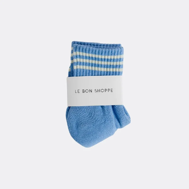 Breathable mesh socks for sports-Girlfriend Socks (Parisian Blue)