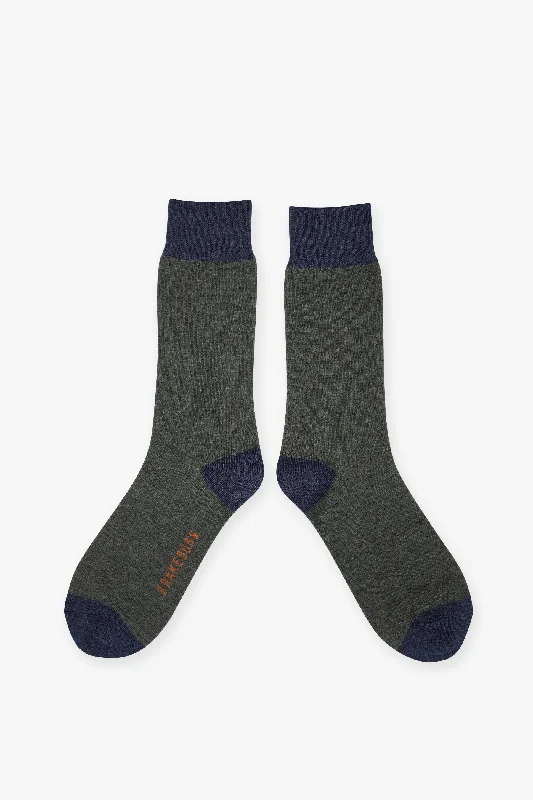 Novelty ankle socks for fun gift-Green Socks