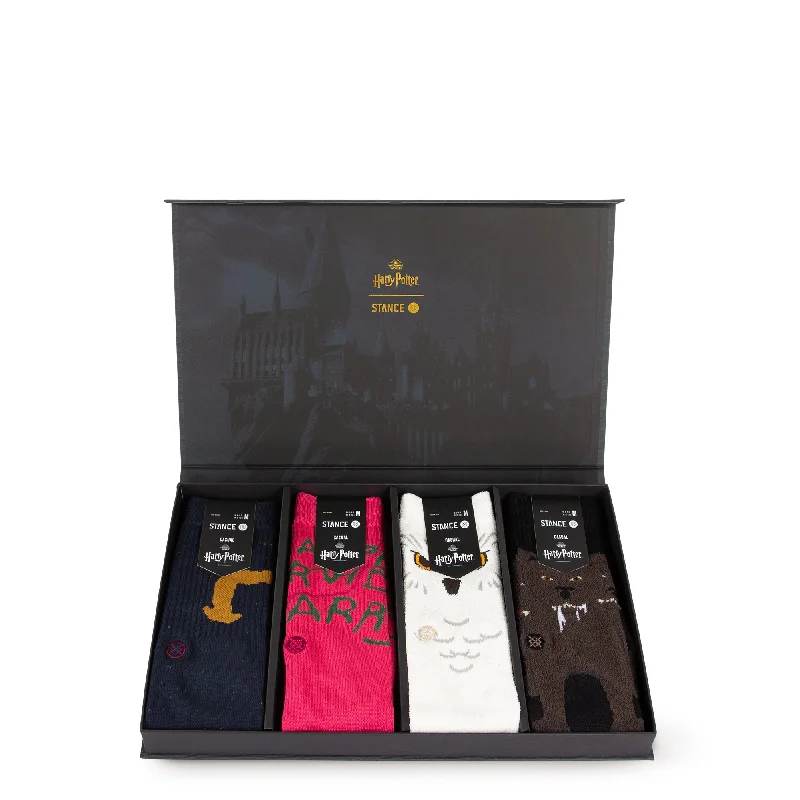 Large knee-high socks for fashion-HARRY POTTER BOX SET SOCK