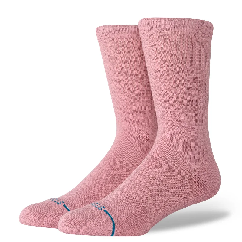 Grip ankle socks for exercise-ICON CREW SOCK