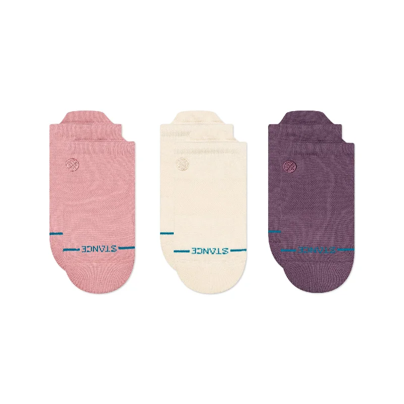 Vintage striped crew socks for retro-ICON LOW TAB SOCK 3 PACK