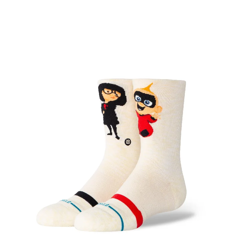 Large knee-high crew socks for style-JACK JACK COOKIE CREW SOCK