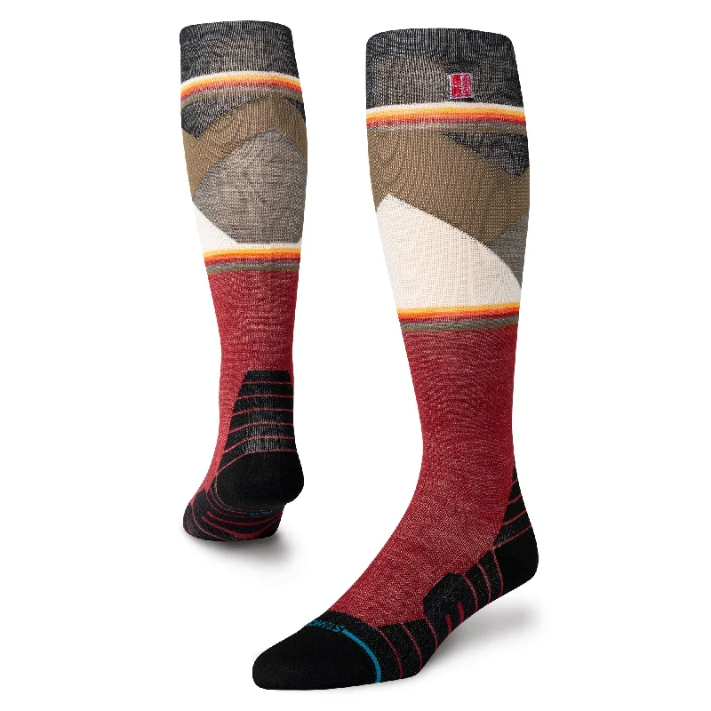 Fluffy crew socks for cozy feel-JIMMY CHIN ULTRA LIGHT WOOL SNOW SOCK