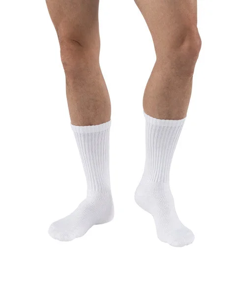 Soft fuzzy crew socks for comfort-JOBST® Sensifoot Diabetic Compression Crew 8-15 mmHg