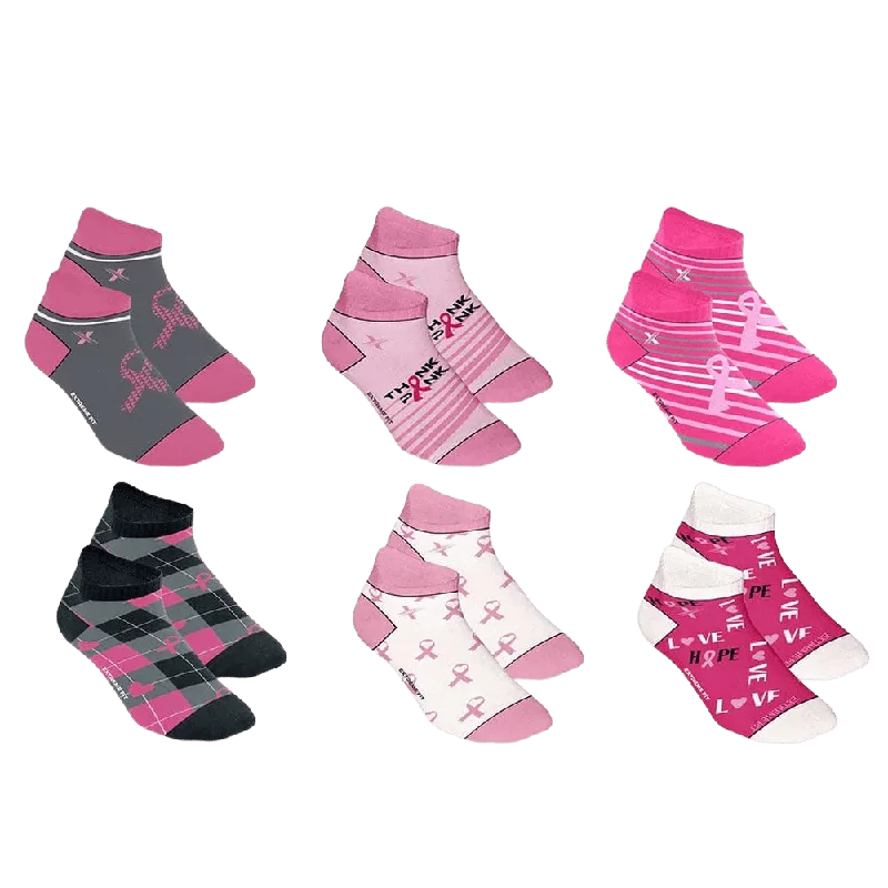 Long compression crew socks for health-BCA Low-cut Socks (6-Pairs)