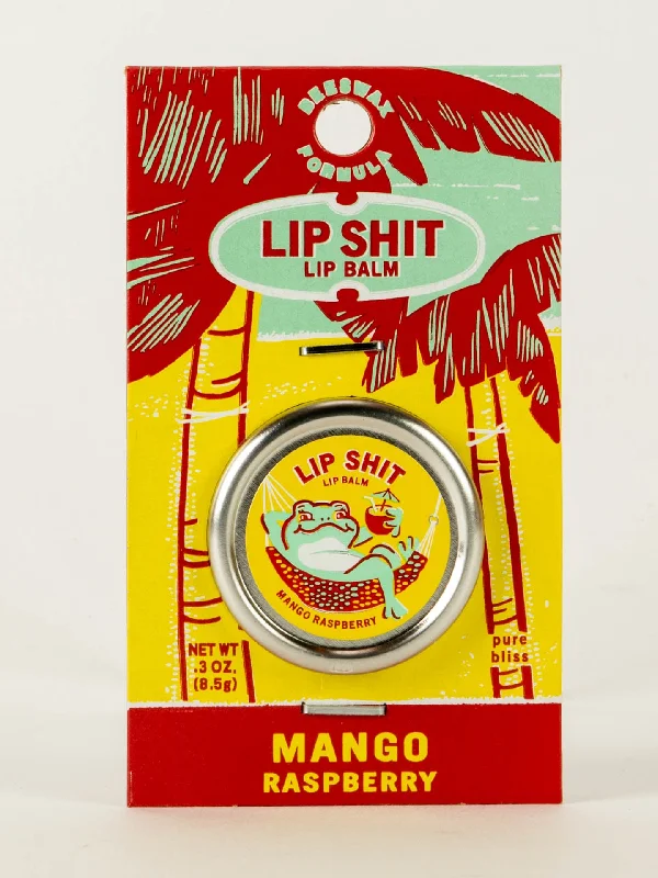 Soft fuzzy socks for relaxation-Lip Shit Lip Balm-Mango Raspberry