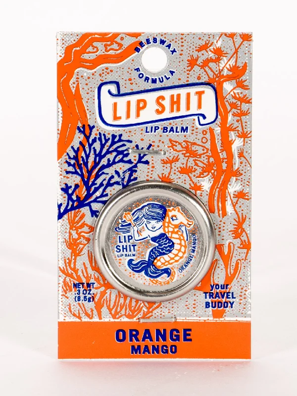 Breathable athletic socks for fitness-Lip Shit Lip Balm-Orange Mango