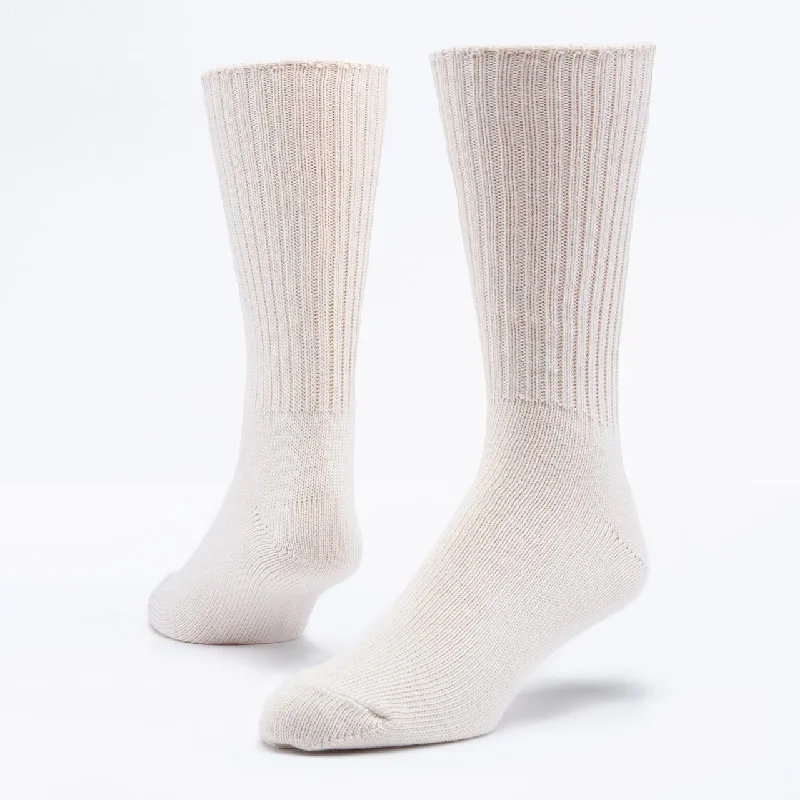 Lightweight running crew socks for speed-Allergy | 99.8% Organic Cotton | Crew