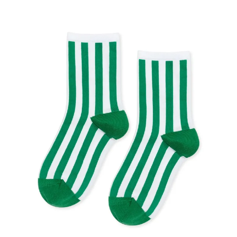 Custom socks for personalized design-Manchester Crew Socks (Emerald)