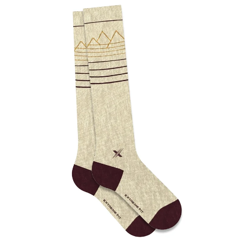 Patterned socks for office fashion-Merino Wool Boot Socks